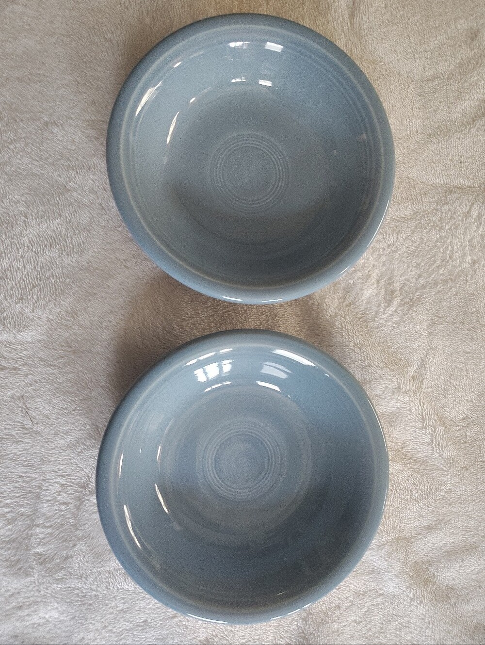 Fiestaware Periwinkle Blue Dessert Bowl 5 1/4” Set Of 2